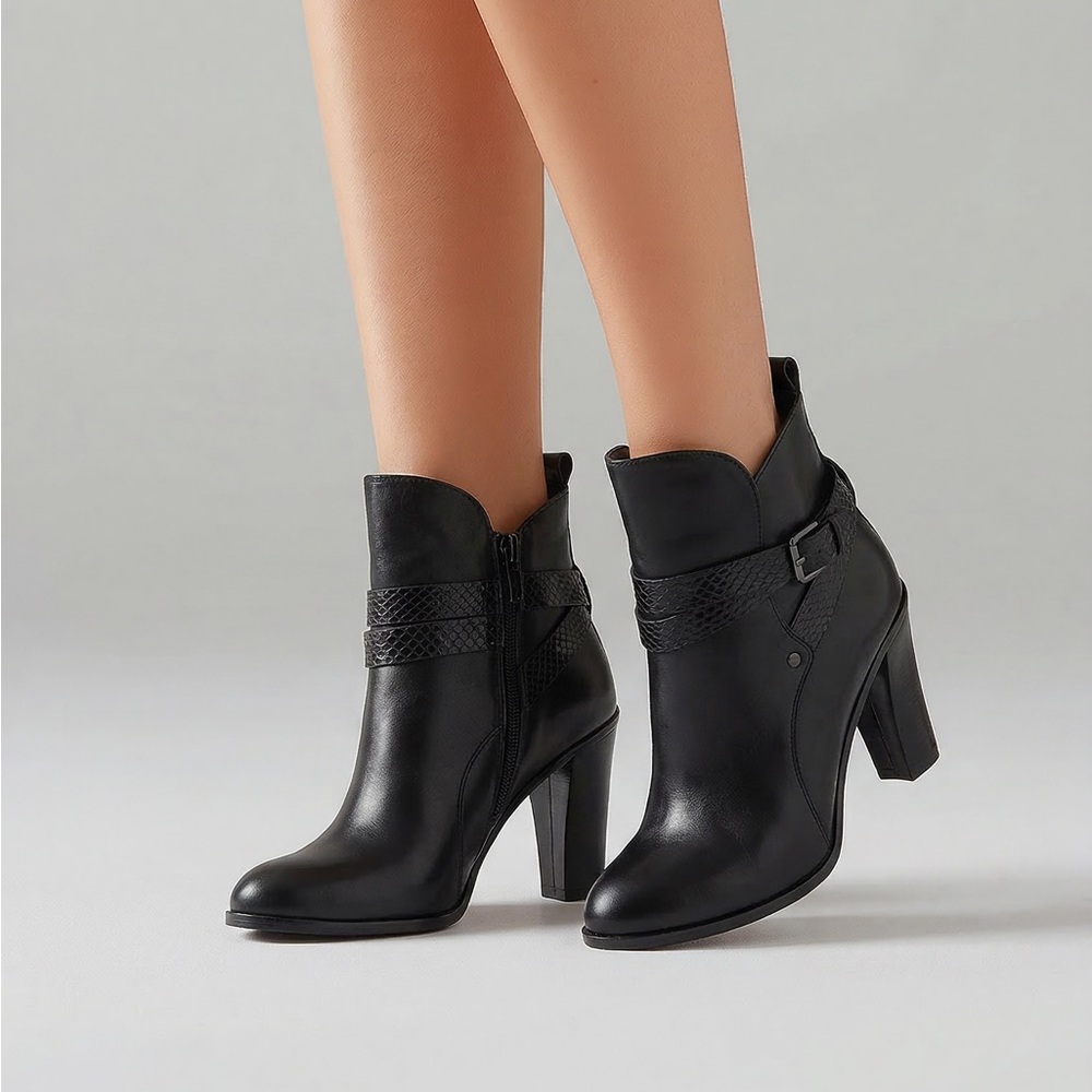 Donald J. Pliner Womens Elegant Black Boots Size 10M Amazing Condition Like New